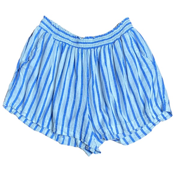 Ava & Viv Pants - Highwasted Avs & Viv Pull On Shorts Very Stretchy linen blend
